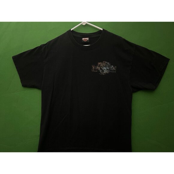 Harley-Davidson H-D HD T-Shirt Old School Palm Springs California CA 2015 - Picture 3 of 7